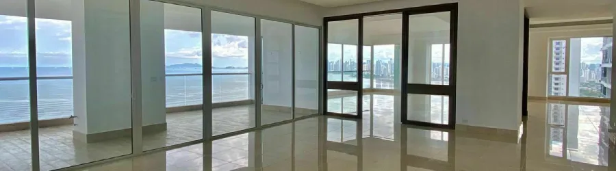 View of an appartment of Costa del Este in Panama City